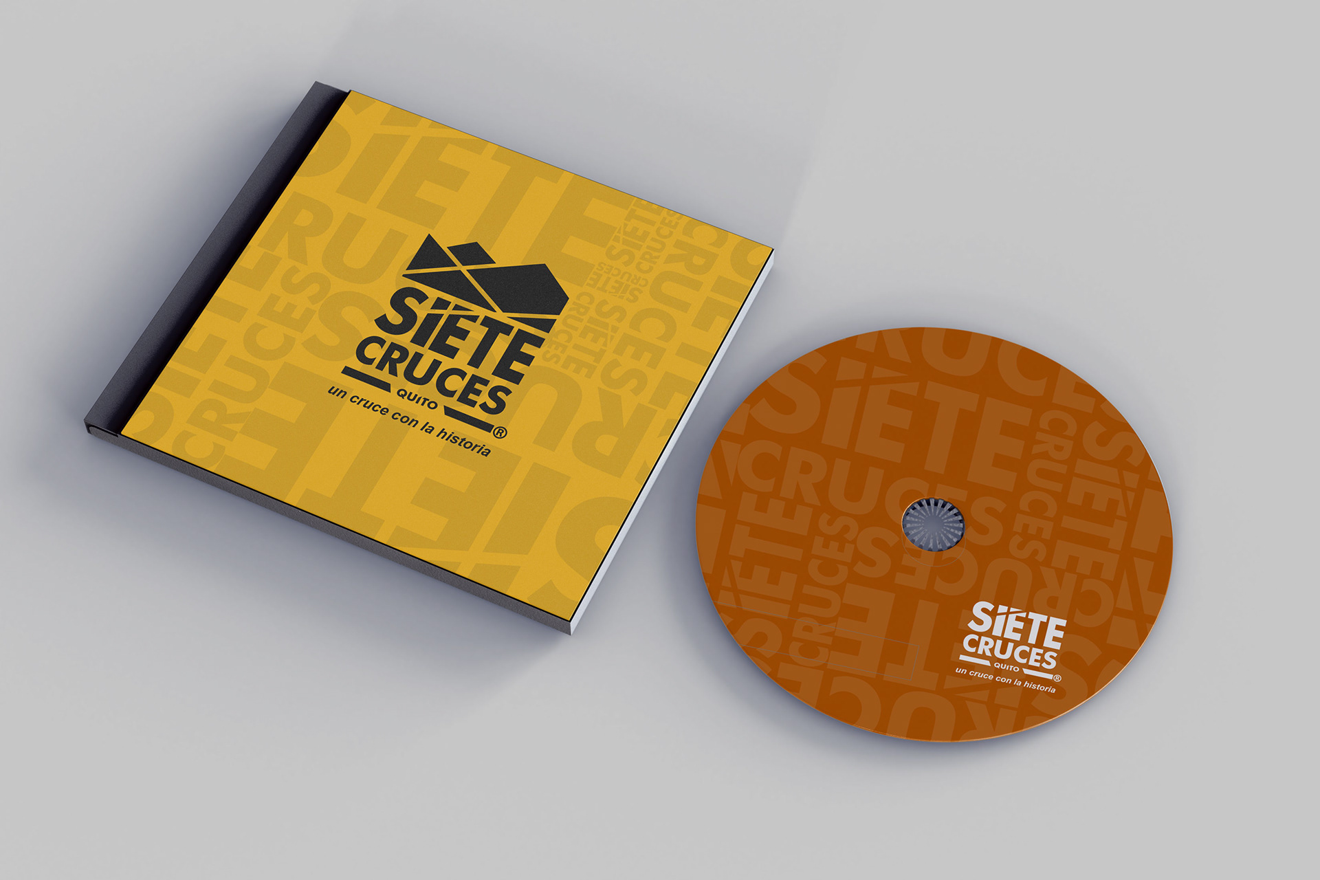 Caja de cd y cd
